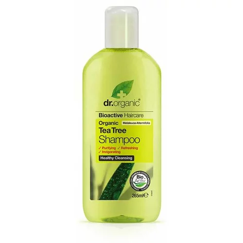 Dr. Organic tea tree shampoo