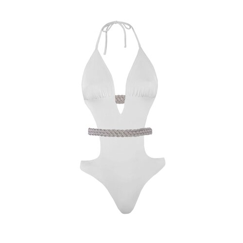 DEVI COLLECTION Ženski jednodelni kupaći kostim Gaia beli Cene