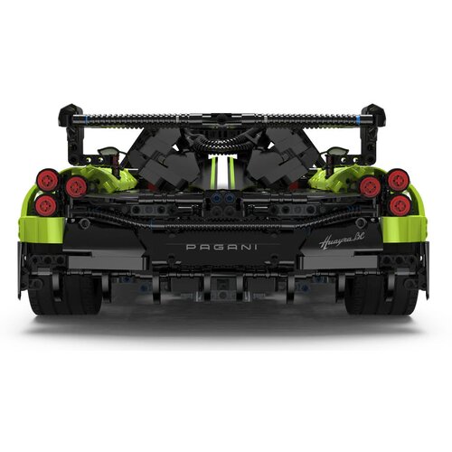  Licencirani auto za slaganje 1:8 Pagani Huayra BC RASTAR sa 2892 elementa - zeleni Slike