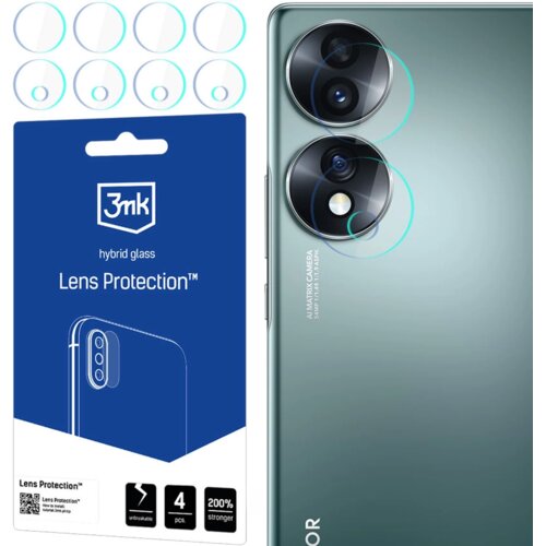 3mk 4x Staklo za kameru za Honor 70 - Prozirna Cijene