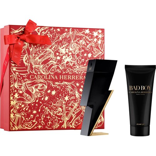 Carolina Herrera Mu&scaron;ki parfemski set Bad Boy EDT, 100ml+Gel za tu&scaron;iranje, 100ml Cene