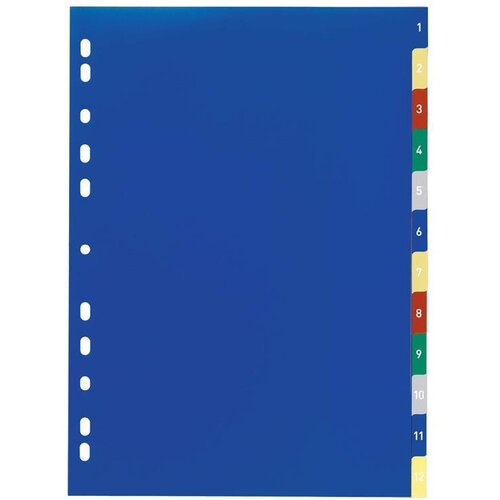 Durable Ločilni listi 1/12 barvasti, (5000156437) Cene