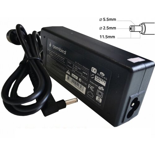 Gembird NPA65-190-3420 Punjač za laptop 65W-19V-3.42A 5.5x2.5mm Slike
