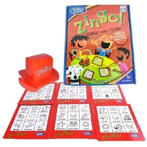 Thinkfun Zingo Bingo! družabna igra v madžarskem jeziku Slike