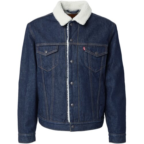 Levi's Prijelazna jakna 'Type III Sherpa Trucker Jacket' plavi traper Cijene