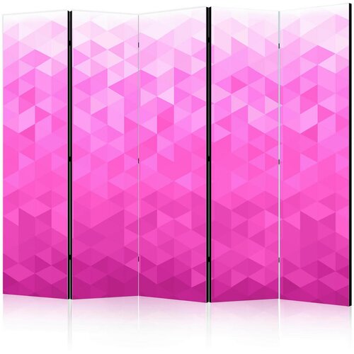 Artgeist PARAVAN 225/172/3 cm bela, pink Cene