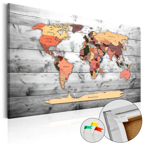 Slika na plutenoj podlozi - Direction World 120x80 Cene
