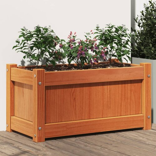 vidaXL Vrtna sadilica voštano smeđe boje 60 x 31 x 31 cm od borovine Cijene
