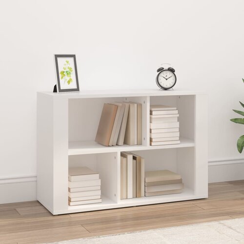vidaXL Komoda bijela 80 x 30 x 54 cm od konstruiranog drva Cene