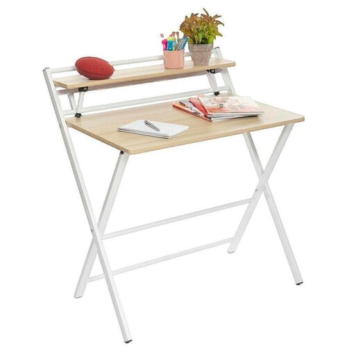 InnovaGoods Pisalne mize Bureau pliable Tablezy avec &eacute;tag&egrave;re pliante Bež Cene