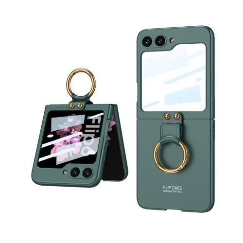  Futrola smooth ring za samsung f741b galaxy z flip 6 5g zelena (gkk case) ( F116709 ) Slike