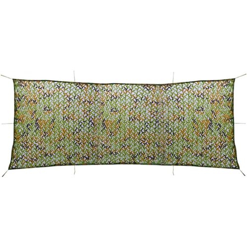 vidaXL Kamuflažna Mreža s Torbo za Shranjevanje 1.5x4 m Cene