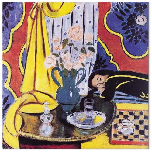  Slika - Henri Matisse &amp;ndash; Harmony in Yellow 40x40 Standard Slike