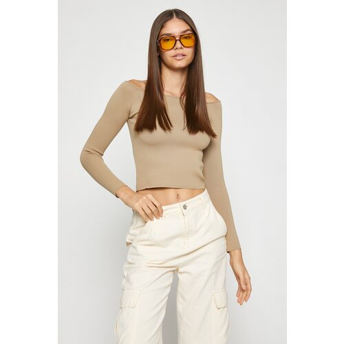 Koton Sweater - Ecru - Regular Slike
