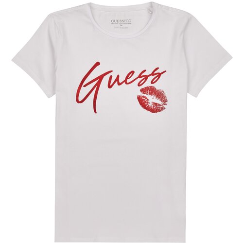 Guess Majice s kratkimi rokavi SS T SHIRT Bela Slike