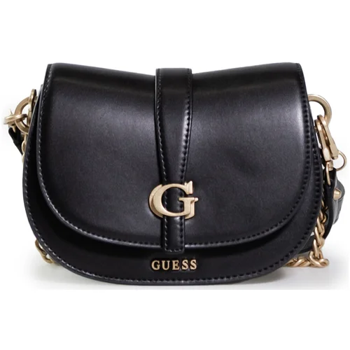 Guess Torbe KUBA MINI CROSSBODY FLAP HWVA93 29780 Črna