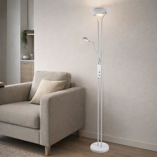  brilagi - prigu&amp;scaron;iva podna lampa scarlett 1xR7s/230W/230V + 1xG9/40W bela Slike