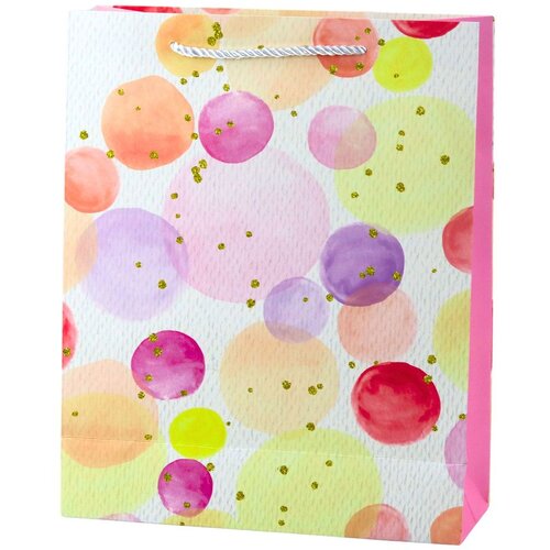  Poklon vrećica s akvarelnim pastelnim točkicama, 32 &amp;times; 26 &amp;times; 10 cm Slike
