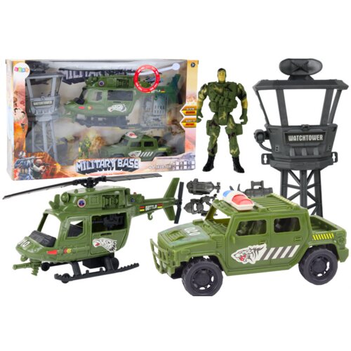 Veliki vojnički set vozila i figura Slike