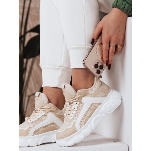 DStreet Sneakersy damskie TIRA beżowe Cene