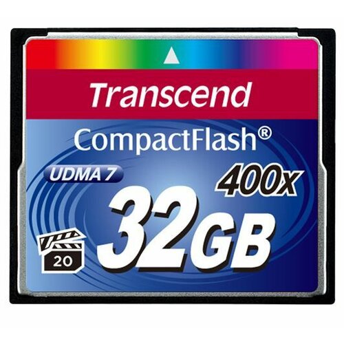 Transcend Compact Flash Card 32GB TS32GCF400 memorijska kartica Slike