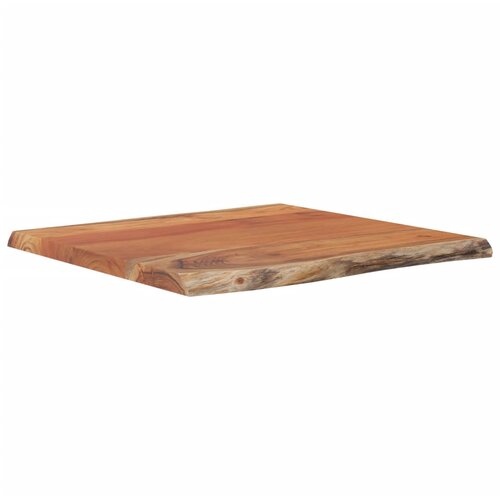 VidaXL Stolna ploča 40x40x2,5 cm pravokutna bagremovo drvo živi rub Slike