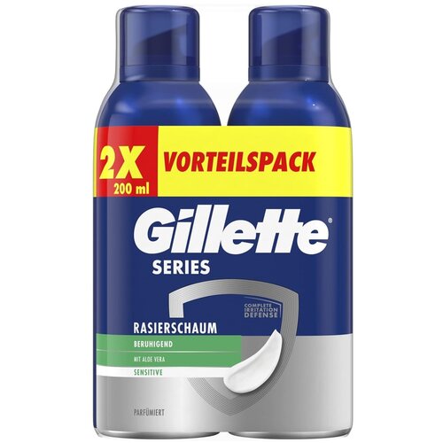 Gillette pena Soothing 2x200ml Slike