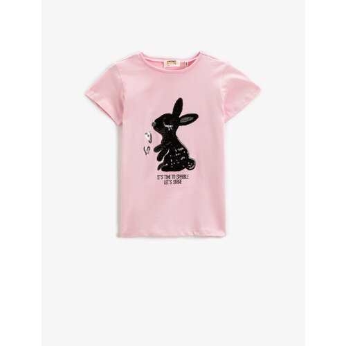 Koton T-Shirt - Pink Slike