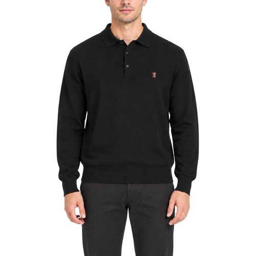 Jaggy Polo majice dolgi rokavi JMD043DZ123262 Črna Slike