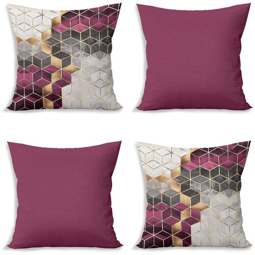 Minimalist Cushion Covers Jastučnice u setu od 4 kom Optic - Slike