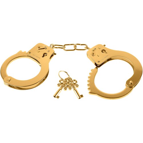 Fetish Fantasy Series Gold Metal Cuffs Cene