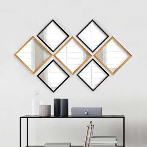 Lessentiel Maison set ogledala SETAYNA_043, 24x24cm, 34x34cm Slike