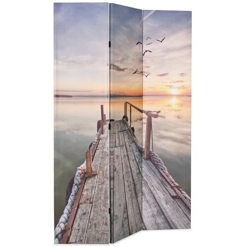 Maison Chic Zložljiv Paravan - Sobne pregrade 120x170 cm jezero, (22112043) Cene