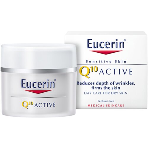 Eucerin Q10 active dnevna krema za suvu kožu 50ml Slike