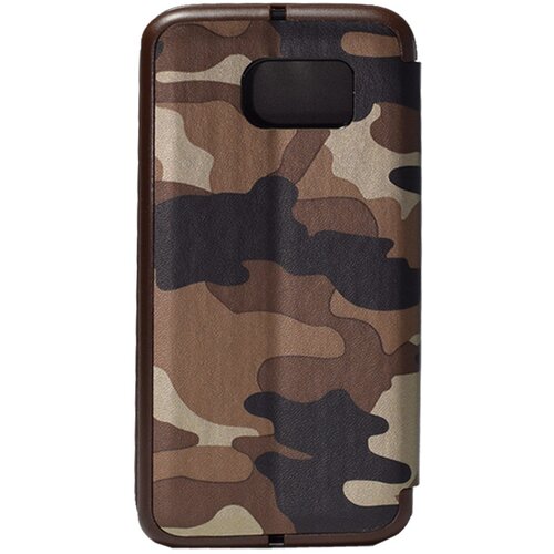  Maska za telefon na preklop Army flip cover za Samsung S6/ G920 braon Cene