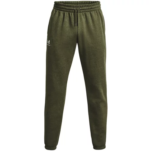 Under Armour Sportske hlače 'Essential' zelena / bijela