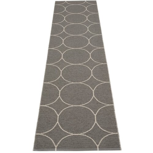 Pappelina Temno siv zunanji in notranji tekač 70x300 cm Boo Charcoal Linen – Cene