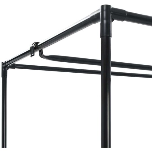 VidaXL garderobna omara 75x50x160 cm rjava Slike