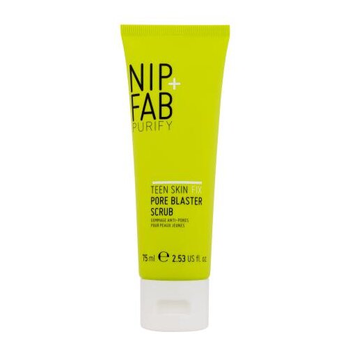 NIP+FAB Purify Teen Skin Fix Pore Blaster Scrub piling za sve vrste kože 75 ml za žene Slike
