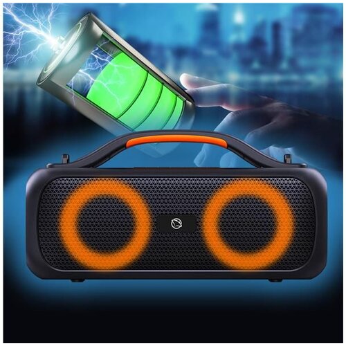 Manta zvučnik Bluetooth, FM radio, 40W RMS, X-Bass, Siri, IPX5, baterija SPK216 Slike