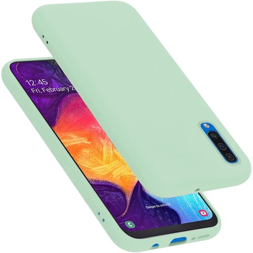 Cadorabo Ohi&scaron;je, združljiv s Samsungom v tekoči svetlo zeleni barvi - za&scaron;čitni pokrov iz fleksibilnega silikona TPU, (20589450) Cene
