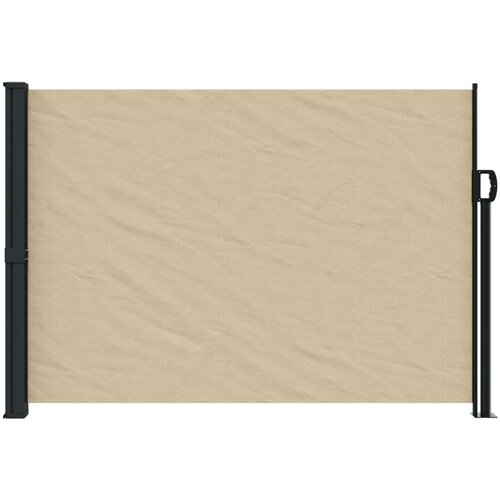  Bočna tenda na uvlačenje bež 140 x 500 cm Slike