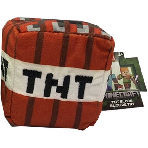 Mattel Minecraft Blocks pli&amp;scaron;ana figura - TNT blok figura - Slike