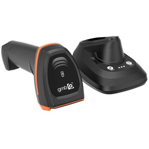 Gembird POS-BS4208SRC GMB 2d/OCR CMOS barcode scanner with CRADLE, 2000mAh, 1MP, BT/WiFi Cene