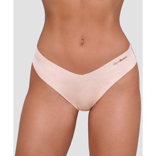 GymBeam Seamless Gaćice 3Pack Beige Slike