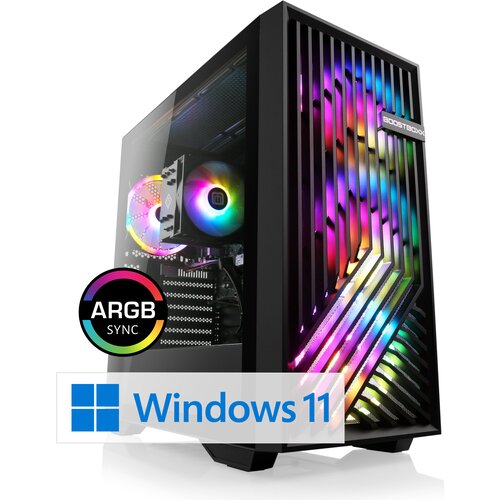 CSL Computer CSL Gaming PC M10940H, AMD Ryzen 7 7700 (8x3800 MHZ), AMD Radeon Graphics, 16 GB DDR5-RAM, SSD 1 TB, Windows 11 Home, (5000312659) Slike