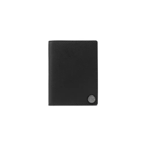 Calvin Klein Etui za kreditne kartice Ck Clean Pq Covered Card Holder K50K510298 Črna