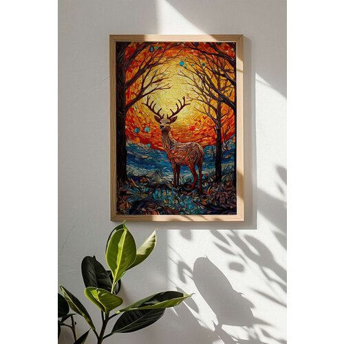 Wallity uramljena slika Mscartmdl4, 33x48 cm Cene