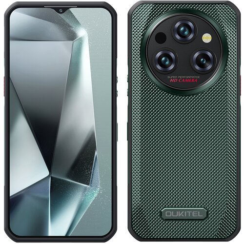 Oukitel WP35 5G 8 + 256 GB, dvojno kartični telefon, zelene barve, (22119331) Slike