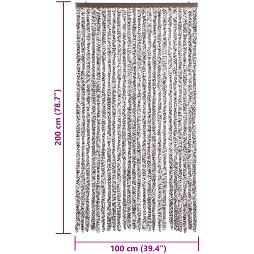  Zastor protiv muha smeđa i bež 100 x 200 cm od &amp;scaron;enila Slike